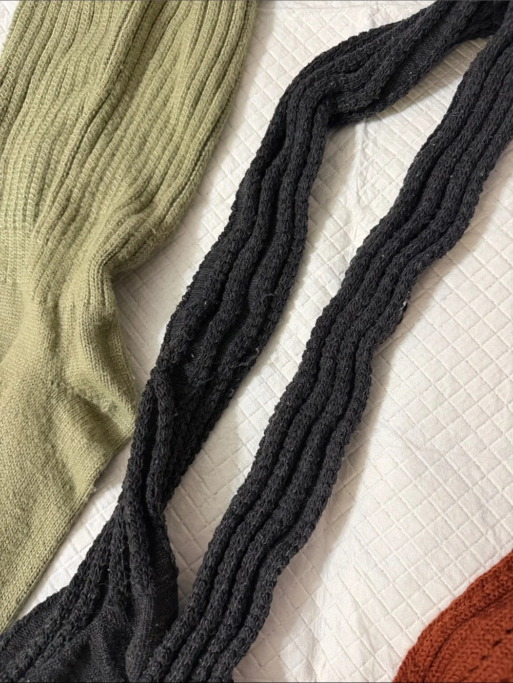 Free people Knitted sock bundle knee high